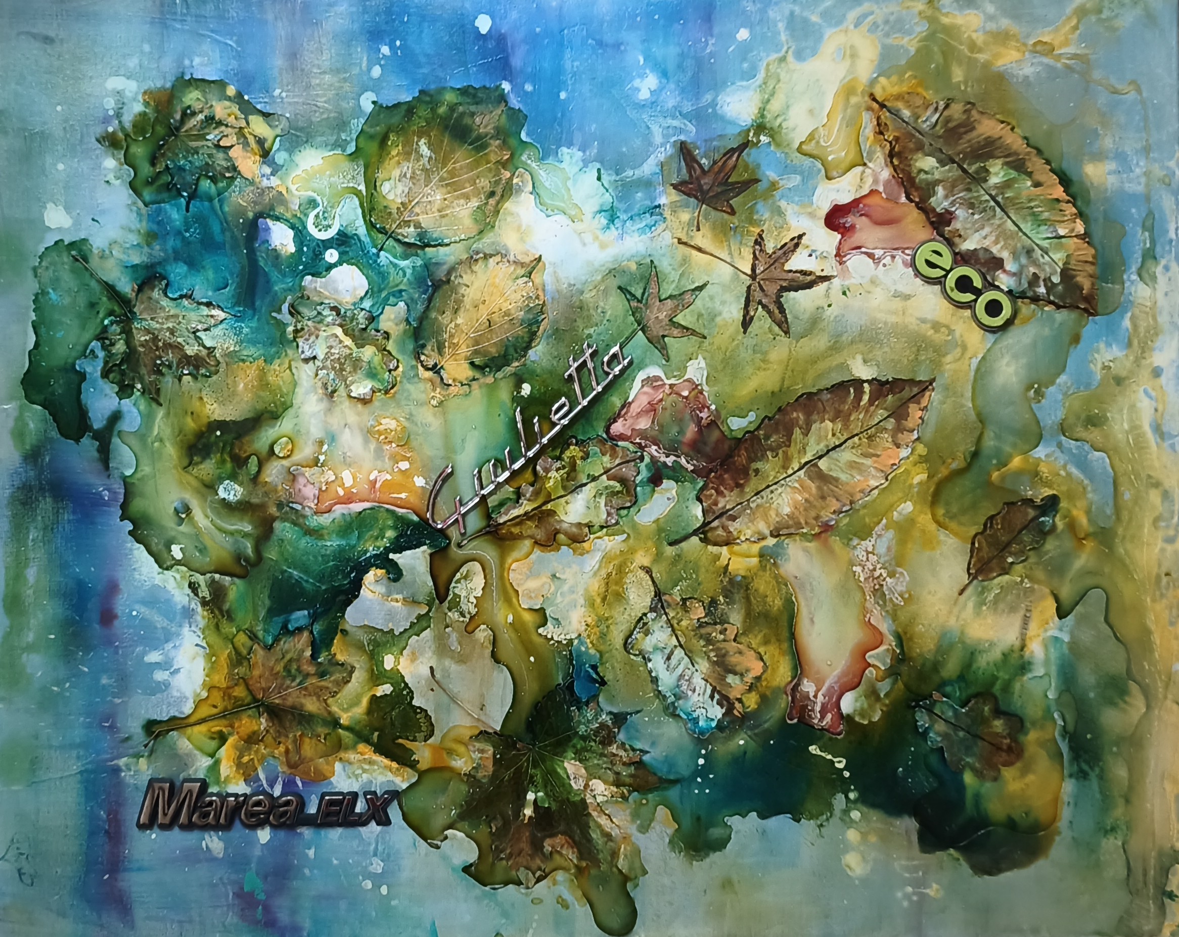 Monde vegetal 81x65cm