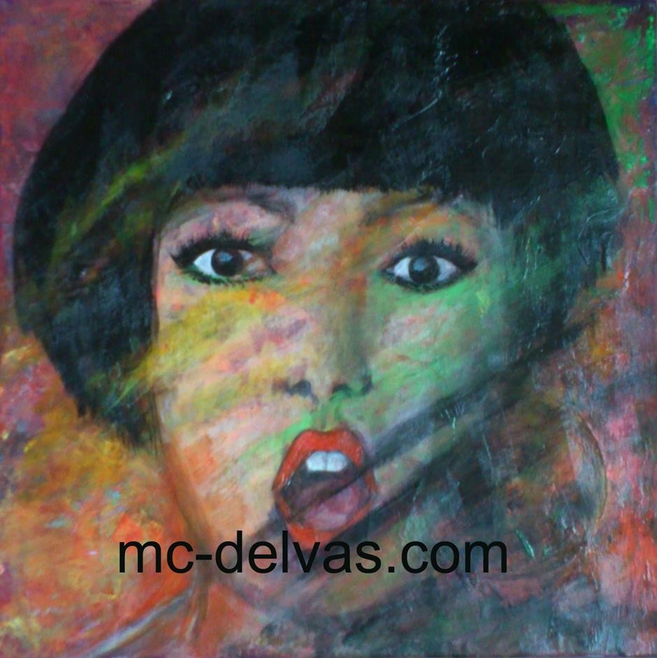 Portrait surprise (40x40) 150 €