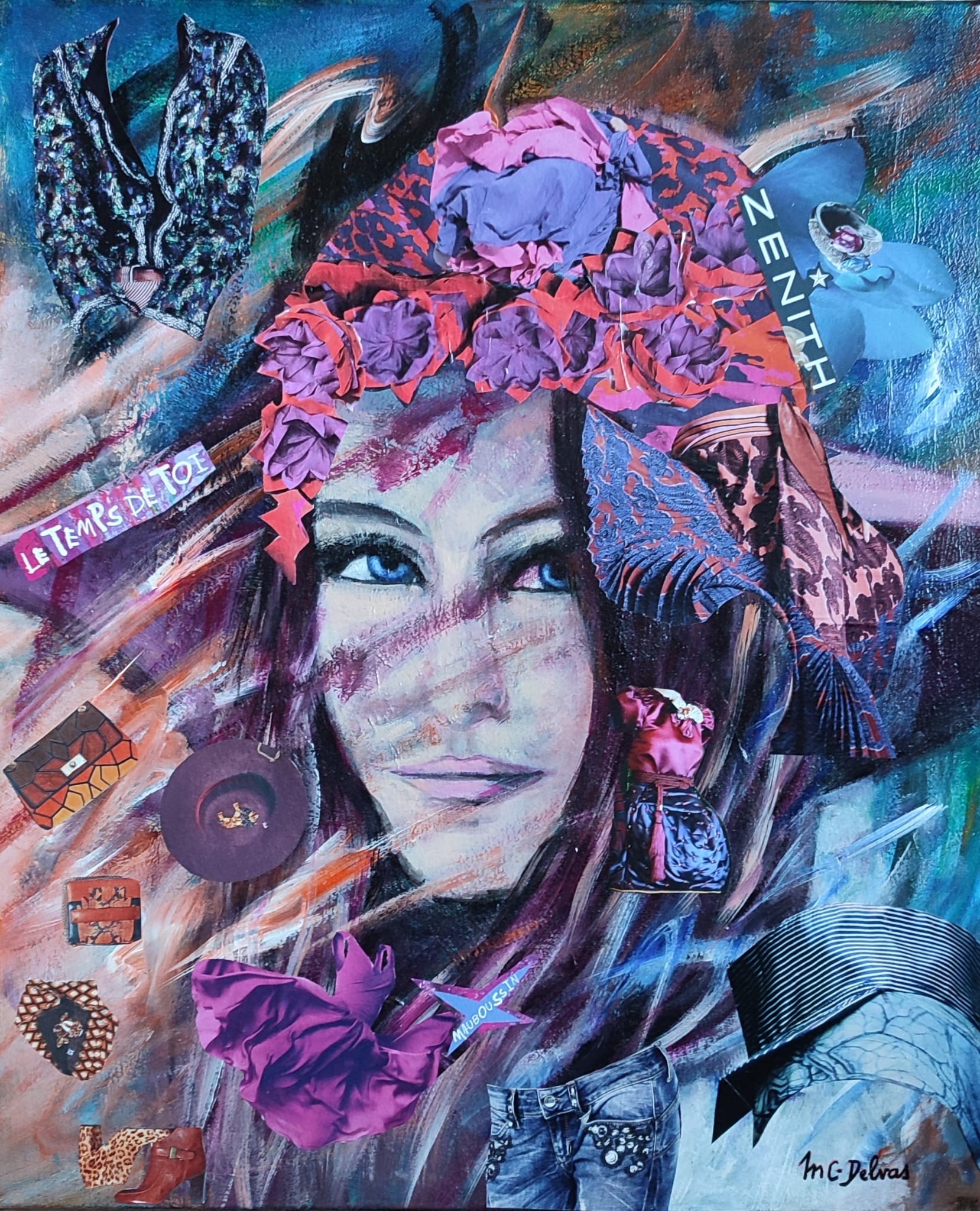 Reveuse (46 x 55 cm) 200 €