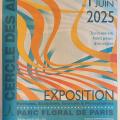 2025 affiche parc floral